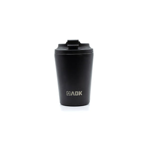 ADK MUG BLACK: Stainless Steel Double Insulated Cup 350ml