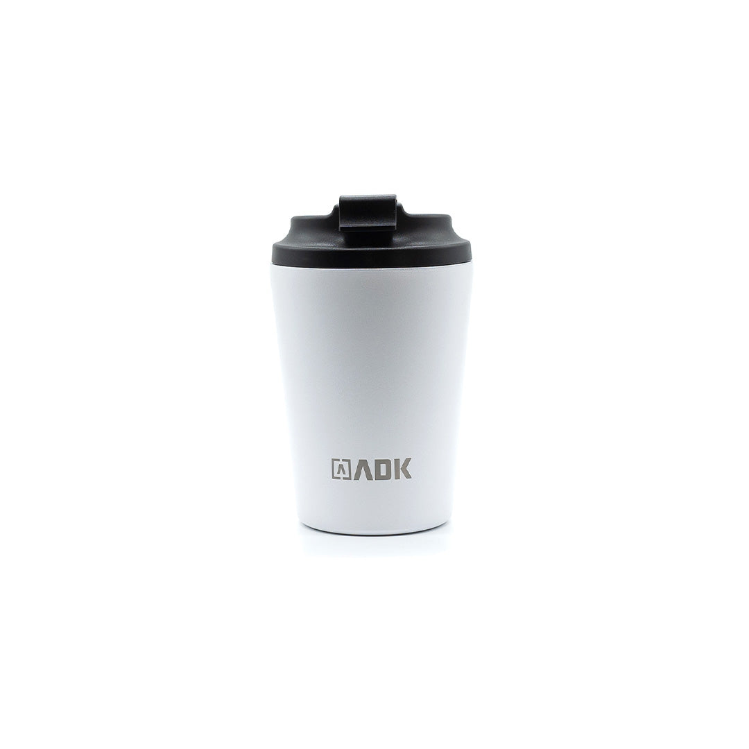 ADK MUG WHITE: Stainless Steel Double Insulated Cup 350ml